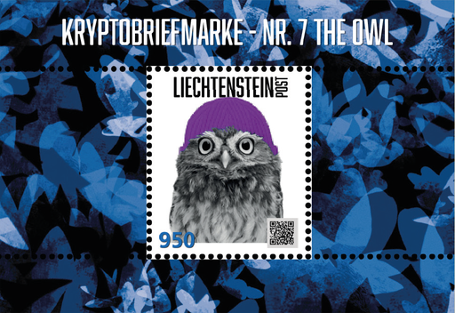 [7829.7.01] 2024, "The Owl" Mütze violett