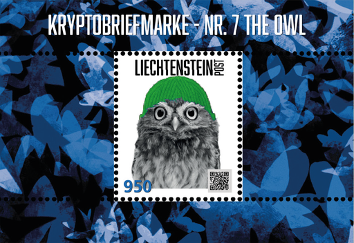 [7829.7.02] 2024, "The Owl" Mütze grün