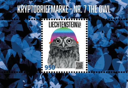 [7829.7.04] 2024, "The Owl" Mütze regenbogen