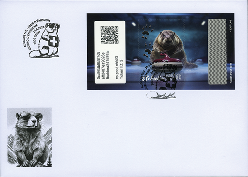 [7322.4.03] 2024, Crypto Stamp "Curling"