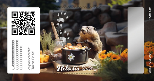 [7321.4.09] 2024, Crypto Stamp "Fondue"