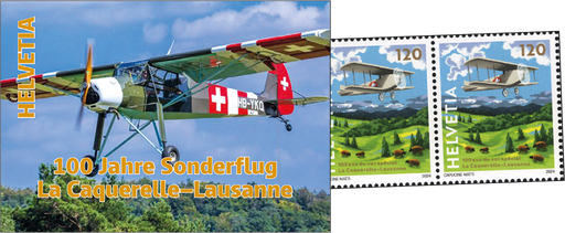 [7593.2008.02] 2024, 100 Jahre Sonderflug La Caquerelle-Lausanne
