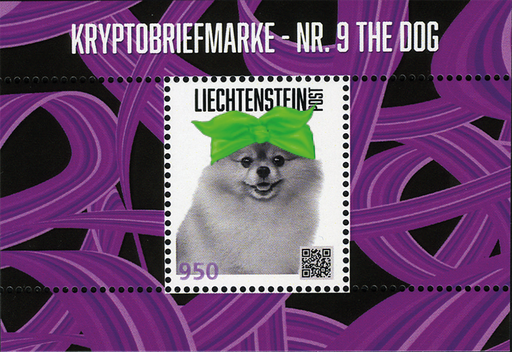 [7829.9.02] 2024, "The Dog" Kopftuch grün