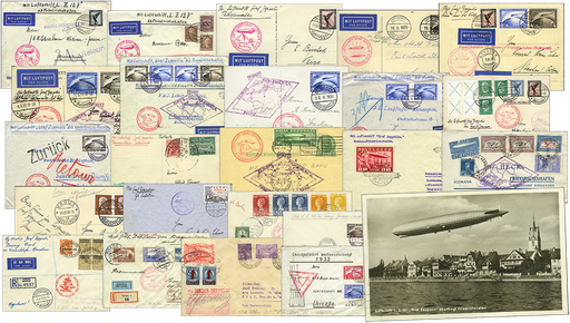 [7372.1929.01] 1929-1933, Graf Zeppelin-Spezialkollektion LZ 127