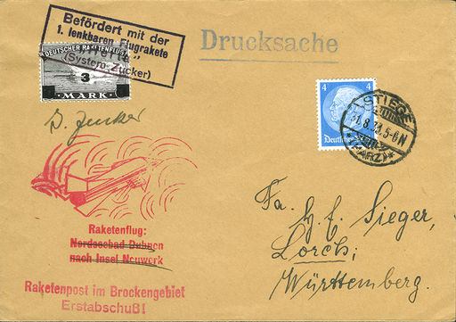 [3827.1933.02] 1933, 1. Raketenpost "Herta"