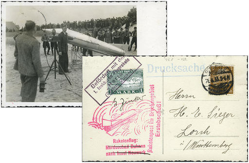 [3827.1933.03] 1933, 1. Raketenpost "Herta"