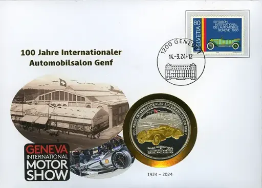 [9959.2024.09] 2024, 100 Jahre Internationaler Automobilsalon Genf