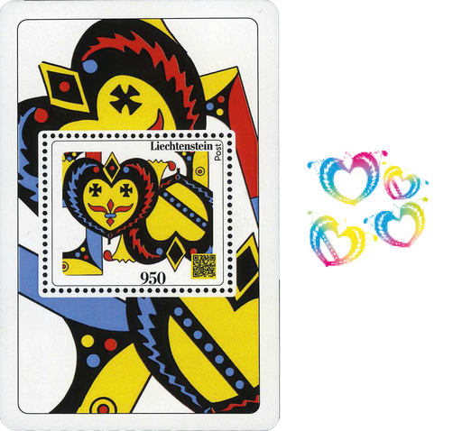 [7829.2024.08] 2024, NFT-Jasskarten "Das vierfache Schilt"