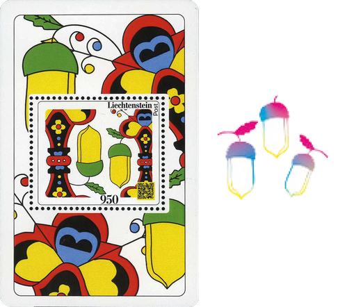 [7829.2024.11] 2024, NFT-Jasskarten "Die dreifache Eichel"