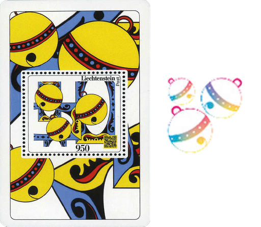 [7829.2024.15] 2024, NFT-Jasskarten "Die dreifache Schelle"