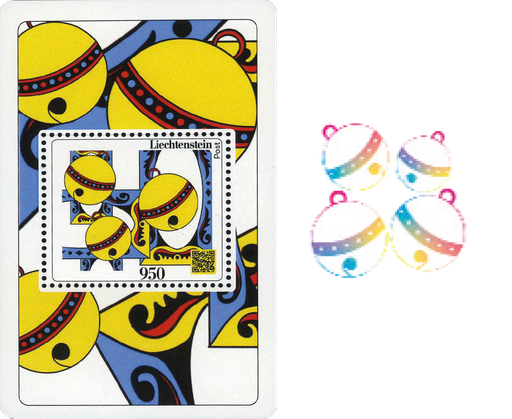 [7829.2024.16] 2024, NFT-Jasskarten "Die vierfache Schelle"