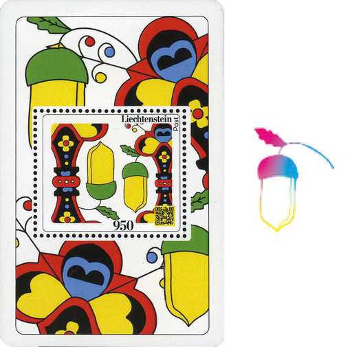 [7829.2024.09] 2024, NFT-Jasskarten "Die einzelne Eichel"