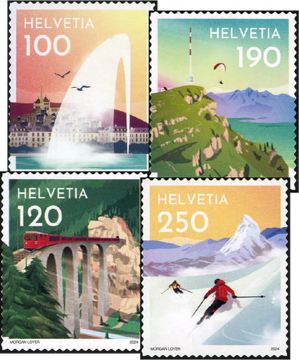 [7300.2021.07] 2024, Schweizer Sehenswürdigkeiten