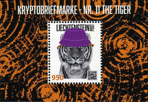 [7829.11.02] 2024, "The Tiger" Fischerhut violett