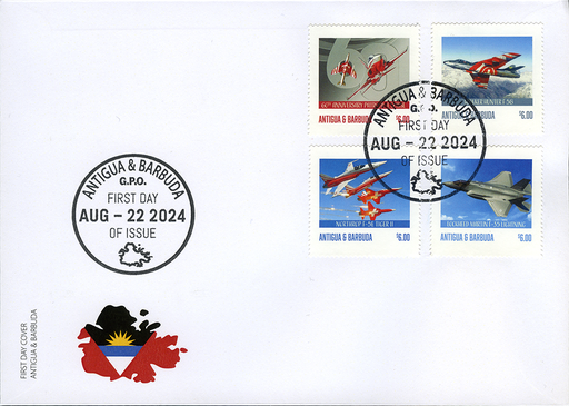[1600.2024.07] 2024, 60 Jahre Patrouille Suisse, Antigua und Barbuda