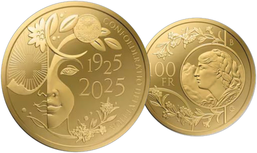 [7874.2025.01] 2025, 100 Fr. Gold-Vreneli