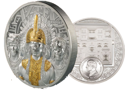 [7984.2025.08] 2025, 20 Dollars &quot;Aztekenreich&quot;, Cook Islands