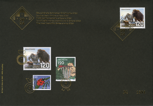 [7303.2039.01] 2024, Die schönste Schweizer Briefmarke 2024