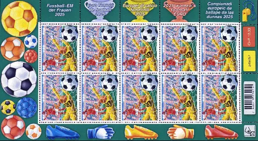 [7300.2064.03] 2025, Fussball-Europameisterschaft der Frauen