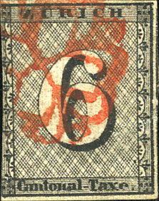 [7013.2.19] 1843, Zürich 6, Type IV