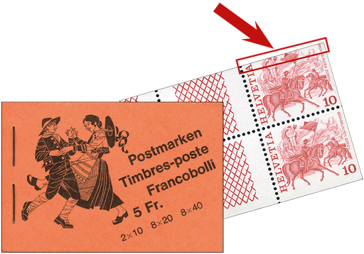[7300.595.04] 10 Rp. Sechseläuten, "Stark verschobener Schnitt"