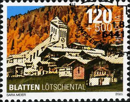 [7410.143.02] 120 + 500 Rp. ICH HELFE Solidarität für Blatten