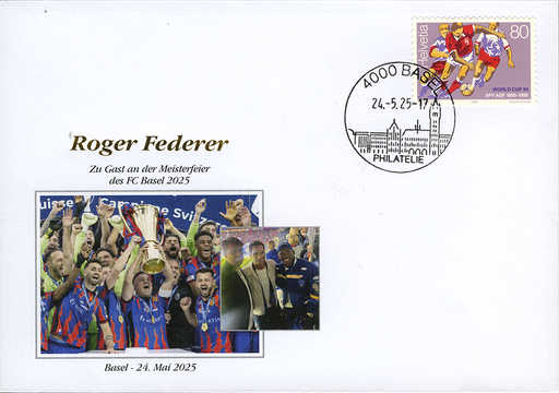 [9974.2025.05] 2025, Roger Federer - Zu Gast bei der Meisterfeier des FC Basel 2025