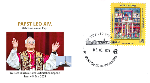 [3620.2025.02] 2025, Exklusiver Sonderbrief zur Wahl "Papst Leo XIV." aus Rom