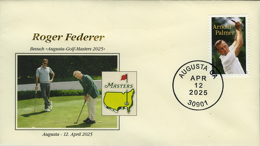 [9974.2025.08] 2025, Roger Federer - Augusta-Golf-Masters 2025
