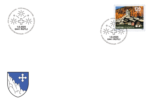 [7411.143.02] 120 + 500 Rp. ICH HELFE Solidarität für Blatten