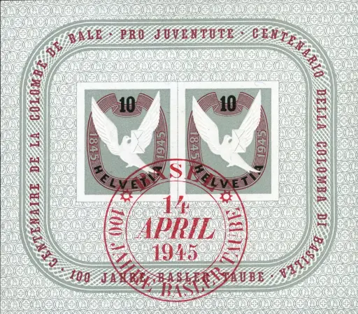 [7410.23.05] 1945, 100 Jahre Basler Taube 