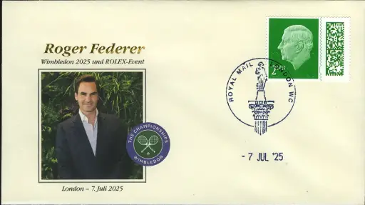 [9974.2025.13] 2025, Roger Federer - Wimbledon 2025 und ROLEX-Event