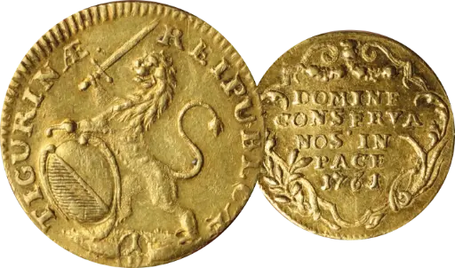 [8031.1761.01] 1761, Halbdukat Zürich