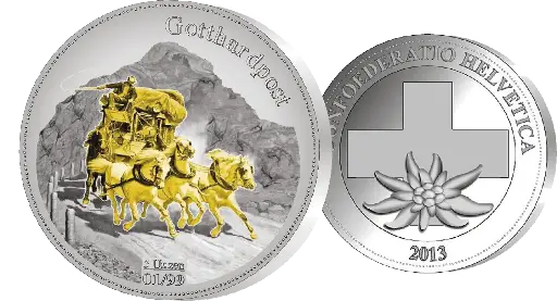 [7990.2013.01] 2013, 5 Unzen "Gotthardpost"