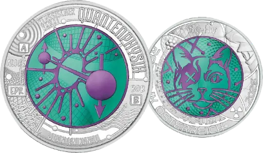 [7984.2026.05] 2026, 25 Euro, Quantenphysik, Österreich