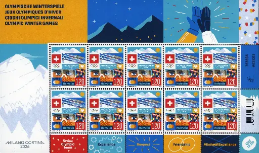[7300.2092.03] 2026, Olympische Winterspiele Milano Cortina