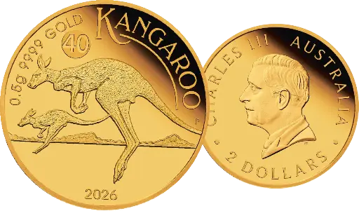 [7997.2026.13] 2026, 2 Dollar, Mini Roo, Australien