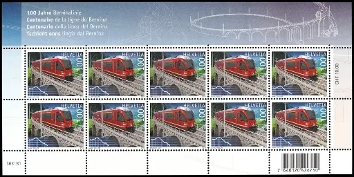 [7300.1350.01] 100 Rp. 100 Jahre Berninalinie