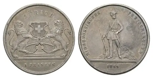 [8040.1859.02] 1859, Schützenfest Zürich