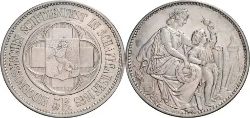 [8040.1865.02] 1865, Schützenfest Schaffhausen 