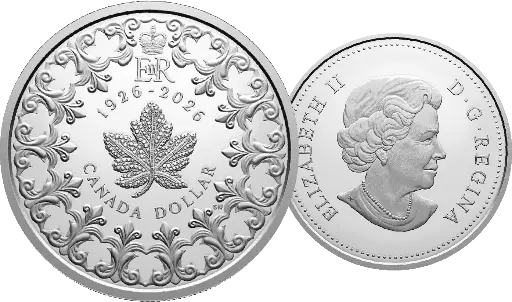 [7986.2026.28] 2026, 1 Dollar, 100. Geburtstag Elisabeth II., Kanada