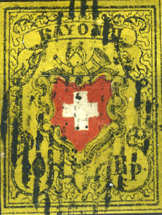 [7039.16.87] Type 3, Stein B (LU), schwarze eidg. Raute