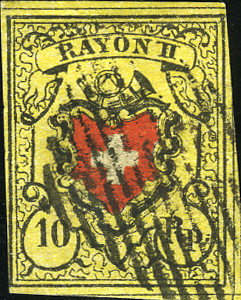 [7039.16.83] Type 2, Stein D (RO), schwarze eidg. Raute