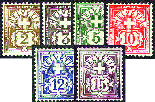 [7260.80.03] 1906, Ziffermuster