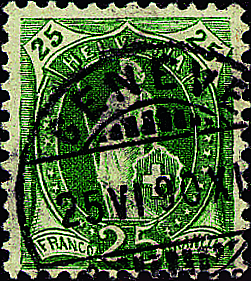 [7270.67.10] 25 Rp. grün