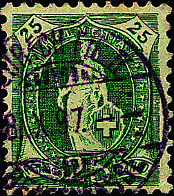 [7270.67.17] 25 Rp. grün