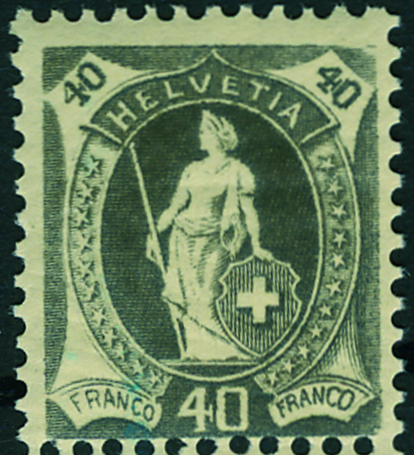 [7270.76.05] 40 Rp. dunkelgrau