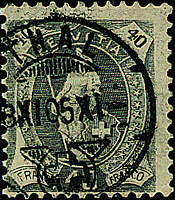 [7270.76.04] 40 Rp. dunkelgrau