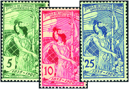 [7280.77.80] 1900, 25 Jahre Weltpostverein