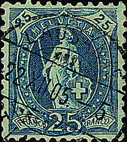 [7290.87.04] 25 Rp. blau